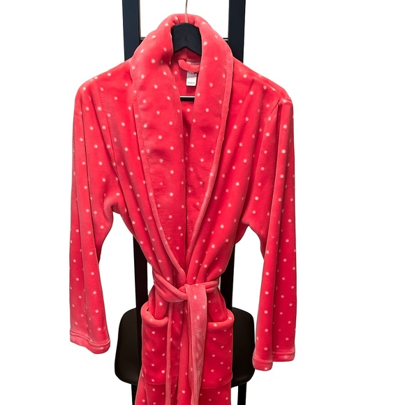 Pink Claudel Bathrobe Size Large - Picture 1 of 1